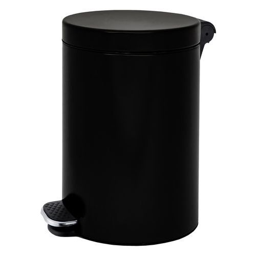 Metalowe kosze na śmieci Basic, pojemność 12 l