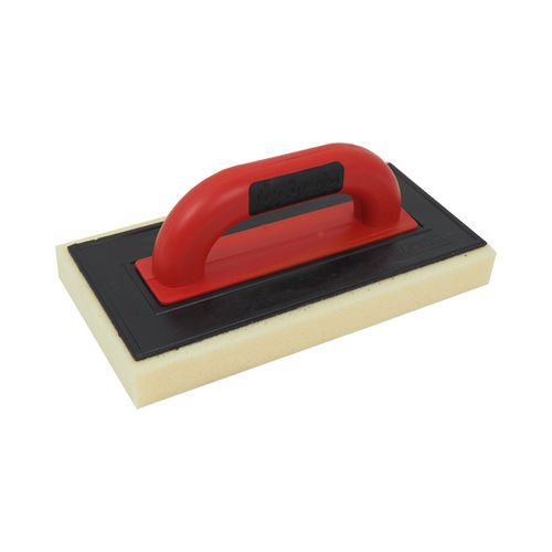TOPTRADE paca ABS, gąbka naturalna, extra, cięta, PROFESSIONAL, 280 x 140 x 30 mm