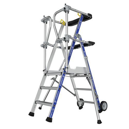 Podesty aluminiowe Sherpamatic Saloon Tubesca-Comabi