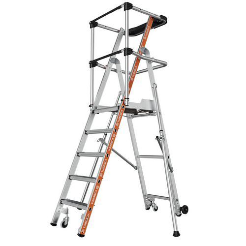 Mobilne podesty aluminiowe Veloce Tubesca-Comabi