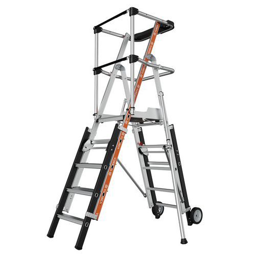 Regulowane podesty aluminiowe Raptorscopic Tubesca-Comabi