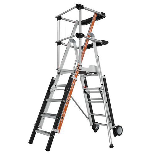 Regulowane podesty aluminiowe Raptorscopic Tubesca-Comabi