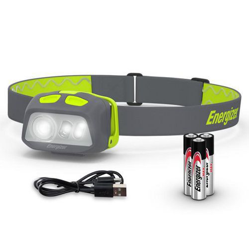 Energizer Pro Series Latarka czołowa LED z akumulatorem, 500 lm