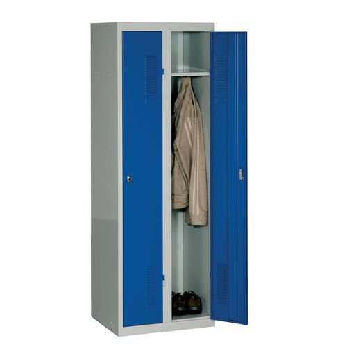 Modułowe szafki ubraniowe DURO MONT, 2 przedziałowe