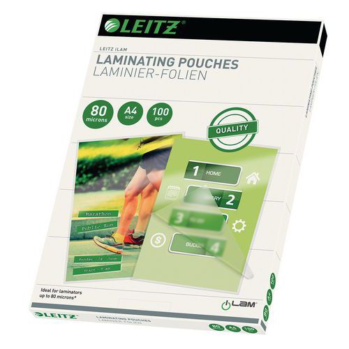 Kieszonki laminujące Leitz A4 125 mic, 100 szt.
