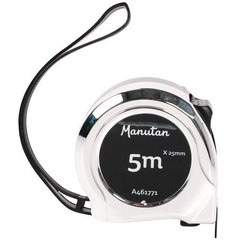 Miary zwijane Manutan Expert Ruban, srebrne 2–5 m