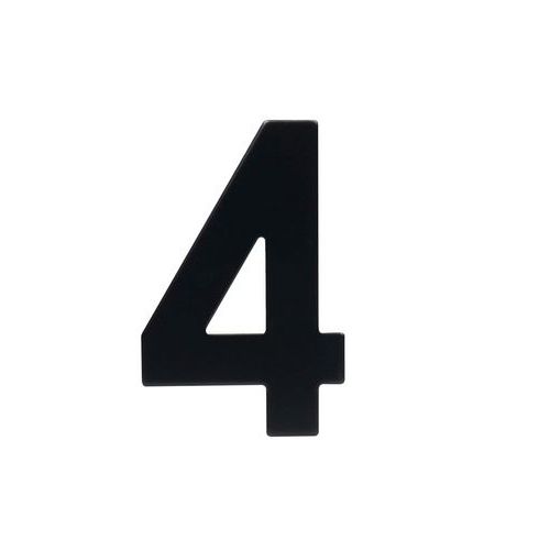 Numery ze stali nierdzewnej w wykonaniu 2D, wysokość 95 mm