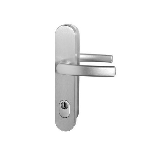 Okucia zabezpieczające aluminiowe R111, klamka/klamka z osłoną wkładu, ZA.72, TB3