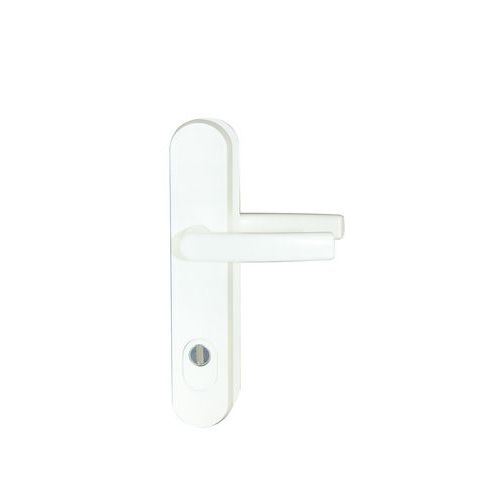 Okucia zabezpieczające aluminiowe R111, klamka/klamka z osłoną wkładu, ZA.92, TB3