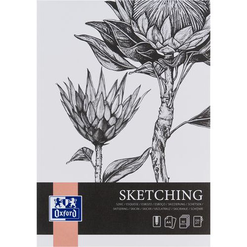 Blok do szkicowania Oxford A4, 120 g/m²