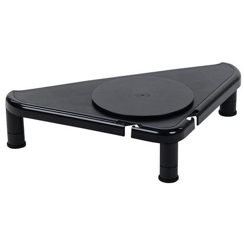 Podstawa narożna pod monitor, nośność 36 kg - Manutan Expert Podstawa narożna pod monitor, nośność 36 kg - Manutan Expert
