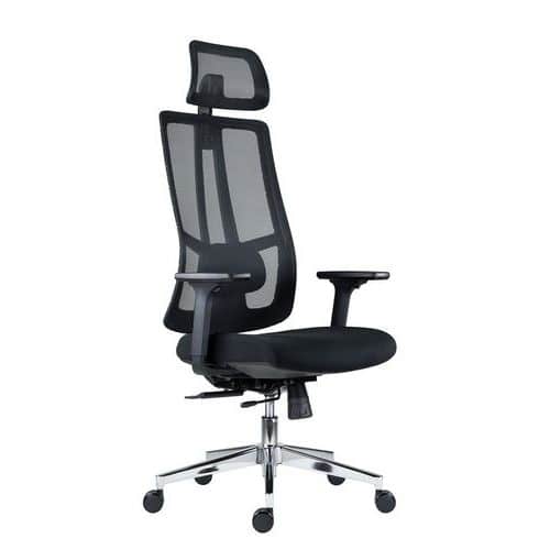 Krzesło biurowe Ruben, czarne