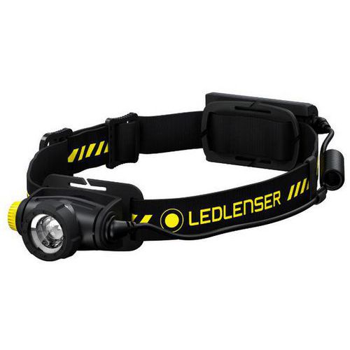 Latarka czołowa LED z akumulatorem Ledlenser H5R WORK, 500 lm