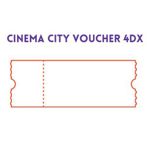 Cinema City Voucher 4DX - NIE NA SPRZEDAŻ