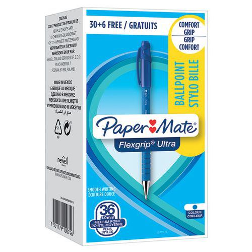 Długopisy papierowe Paper Mate, 1,0 mm Długopisy papierowe Paper Mate, 1,0 mm