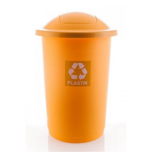 Plastikowy kosz do segregacji odpadów, 50l