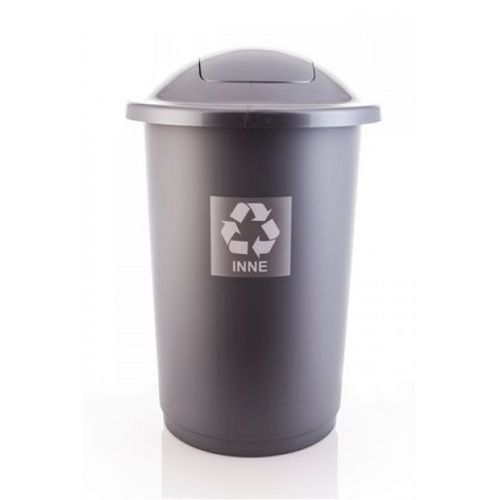 Plastikowy kosz do segregacji odpadów, 50l