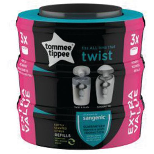 Wkład plastikowych osłonek na pieluchy_Tommee Tippee