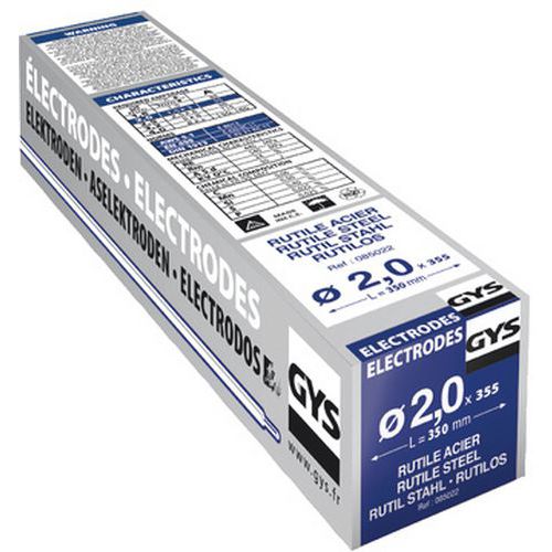 Elektrody spawalnicze, 2 - 4 mm, GYS