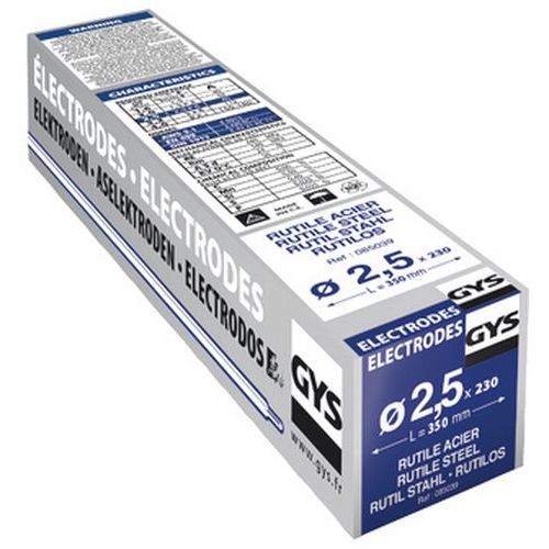 Elektrody spawalnicze, 2 - 4 mm, GYS
