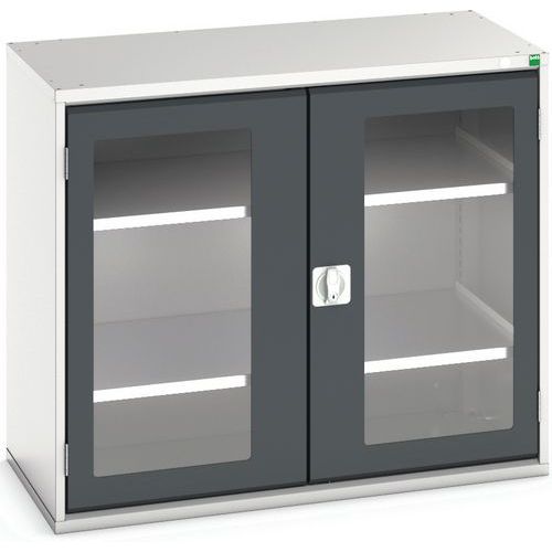 Szafy warsztatowe Bott Verso z przezroczystymi drzwiami, wysokość 90 cm