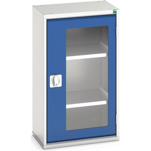 Szafy warsztatowe Bott Verso z przezroczystymi drzwiami, wysokość 90 cm