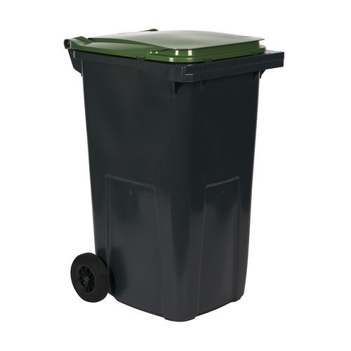 Plastikowy kosz na odpady segregowane, pojemność 240 l