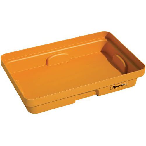 Plastikowe wanny ociekowe Manutan Expert, pojemność 10 – 60 l