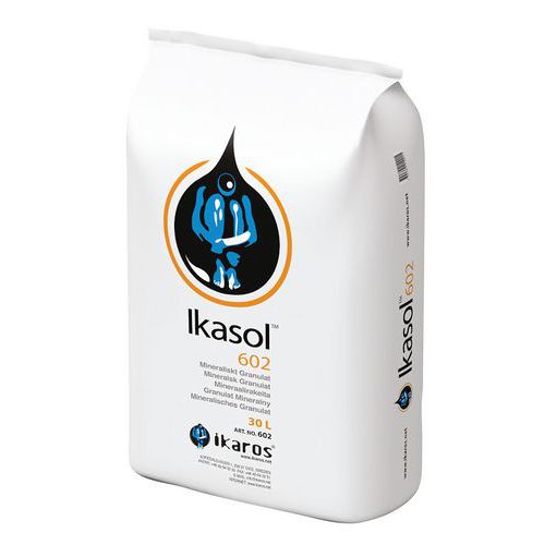 Sorbent sypki Ikasorb 602, pojemność wchłaniania 6,6 l, opakowanie 30 l Sorbent sypki Ikasorb 602, pojemność wchłaniania 6,6 l, opakowanie 30 l