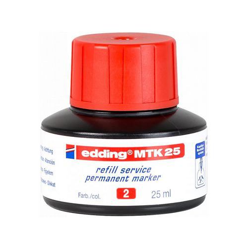 Tusze wymienne do markerów permanentnych edding MTK 25