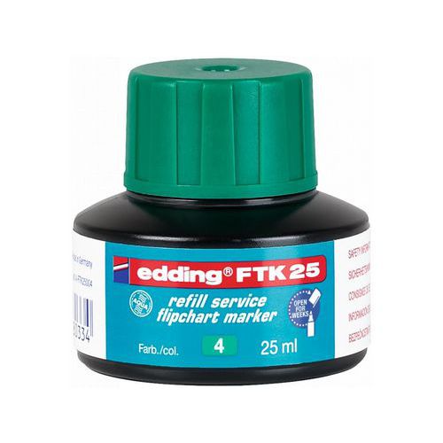 Tusze wymienne do markerów do flipchartów edding FTK 25