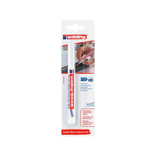 Markery przemysłowe permanentne edding 8046 Ready white Markery przemysłowe permanentne edding 8046 Ready white