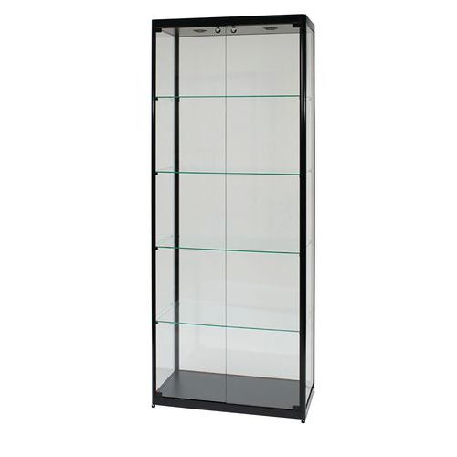Szklane gabloty produktowe Manutan Expert, 200 x 80 x 40 cm Szklane gabloty produktowe Manutan Expert, 200 x 80 x 40 cm