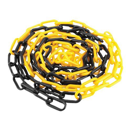 Plastikowe łańcuchy do słupków odgradzających Manutan Expert, 25 cm Plastikowe łańcuchy do słupków odgradzających Manutan Expert, 25 cm