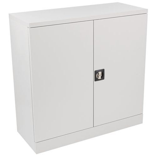 Niskie metalowe szafy aktowe Manutan Expert Steel, 100 x 120 x 42,3 cm