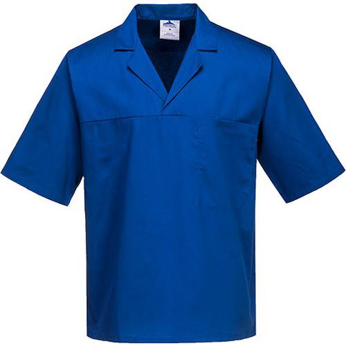 Bluza piekarza z krótkimi rękawami, jasnoniebieski