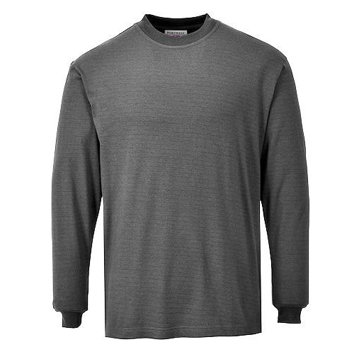 T-shirt z długimi rękawami, szary