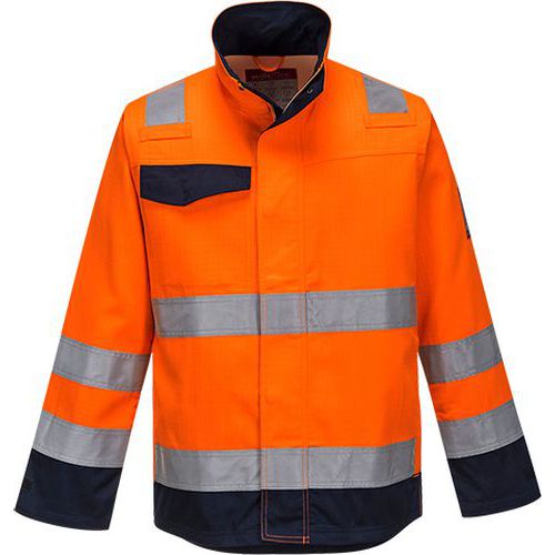 Bluza Modaflame RIS, niebieski/pomarańczowy