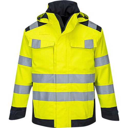 Kurtka Modaflame Multi Norm Arc, niebieski/żółty