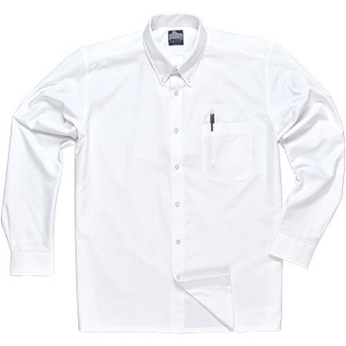 Koszula Oxford z długimi rękawami, biały