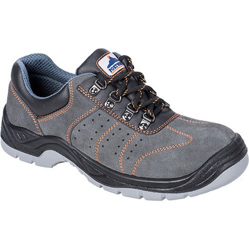 Półbut perforowany Trainer Steelite S1P, szary