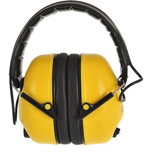 Elektroniczny ochronnik słuchu, żółty