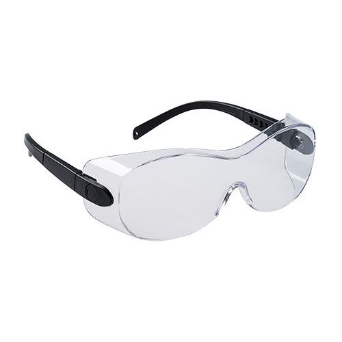 Okulary ochronne Portwest do założenia na okulary korekcyjne, przezroczysty