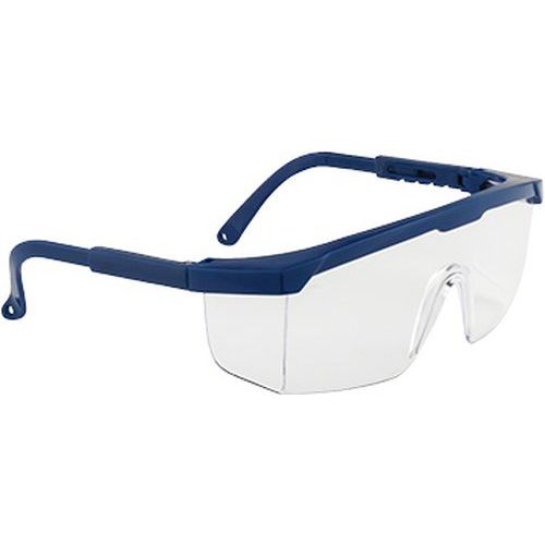 Klasyczne okulary ochronne, niebieski