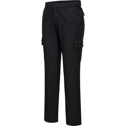 Bojówki Stretch Slim, czarny