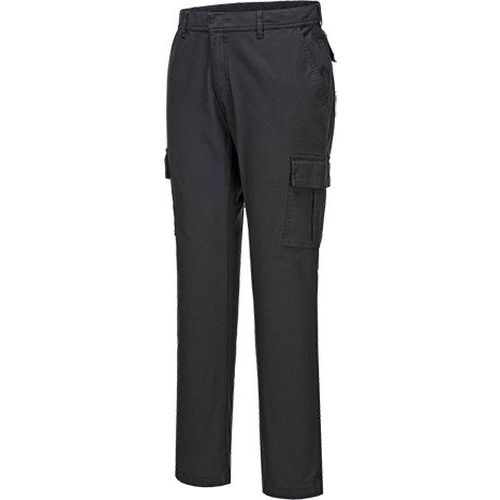Bojówki Stretch Slim, czarny