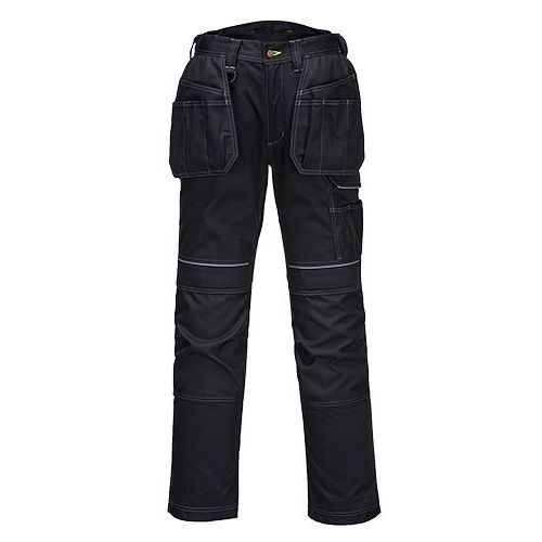 Spodnie PW3 z kieszeniami kaburowymi, czarny