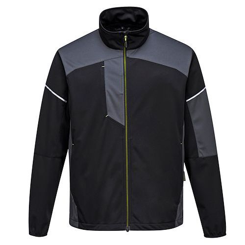 Bluza robocza PW3 Flex Shell, czarny/szary