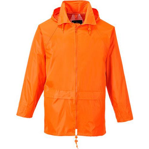Klasyczna kurtka przeciwdeszczowa, pomarańczowy