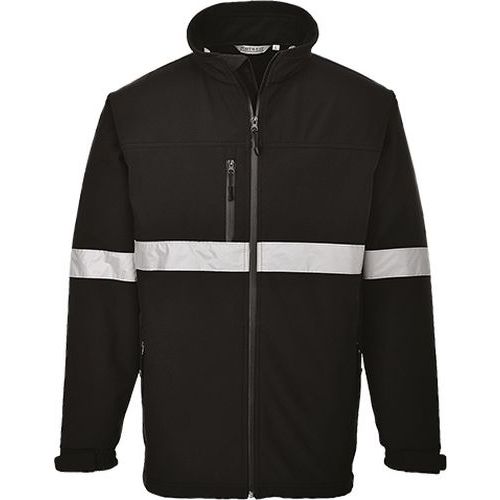 Softshell IONA (3L)., czarny